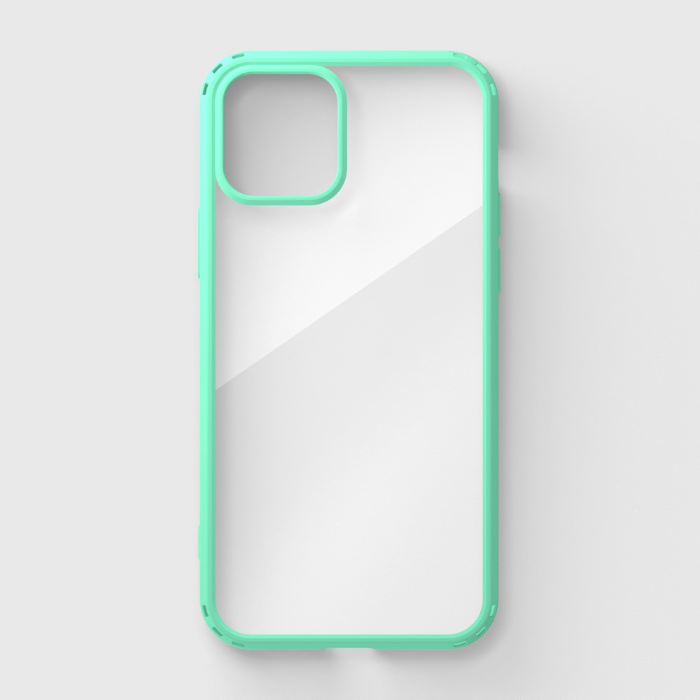 Hole Hanging Rope 11prox Max Mobile Phone Shell 8 Xs Transparent Crystal TPU plus Pc Protective Case for Apple Iphone12