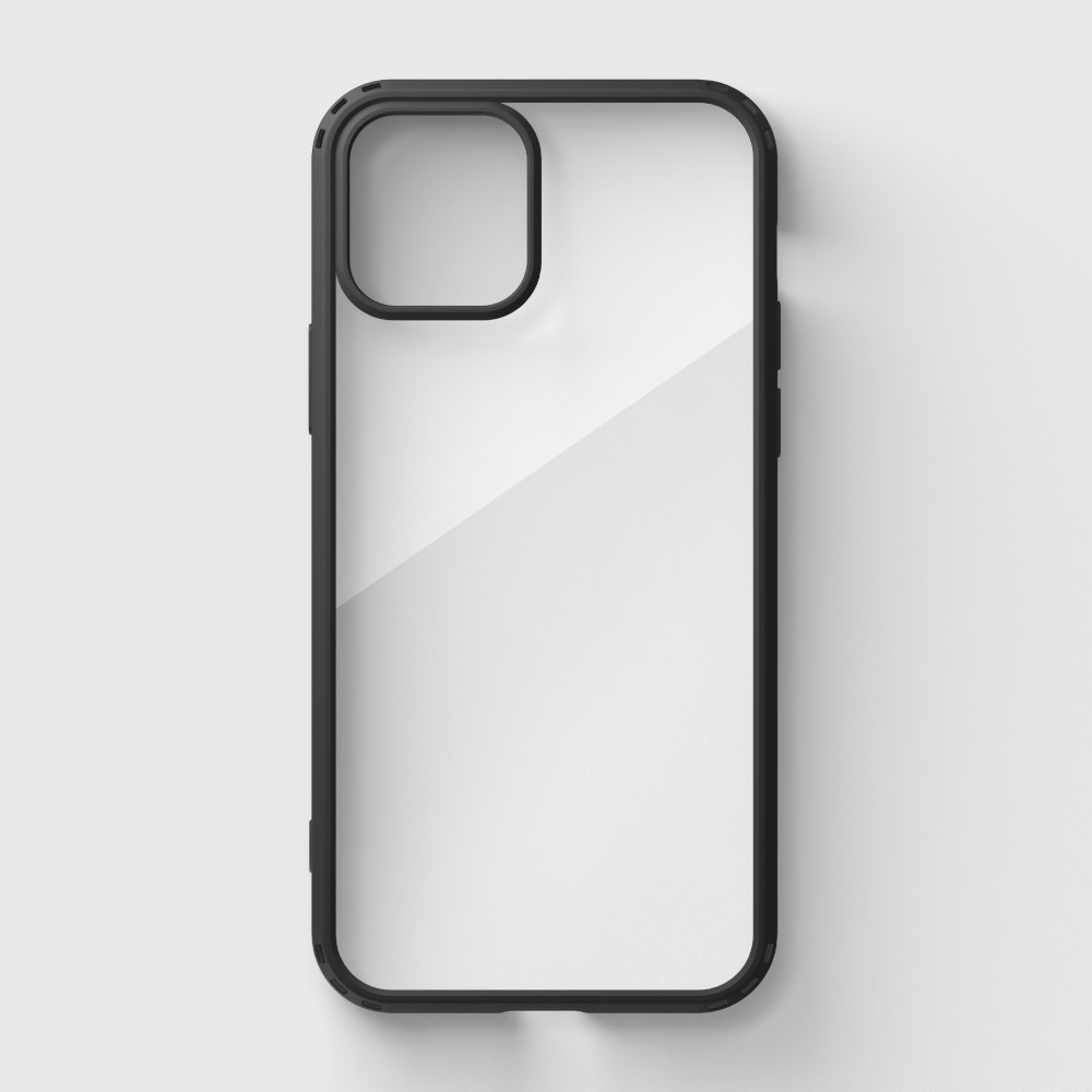 Hole Hanging Rope 11prox Max Mobile Phone Shell 8 Xs Transparent Crystal TPU plus Pc Protective Case for Apple Iphone12