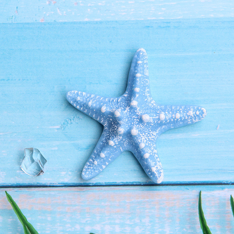 Large Simulation Shell Starfish Resin Accessories DIY Refridgerator Magnets Phone Case Ornament Accessories