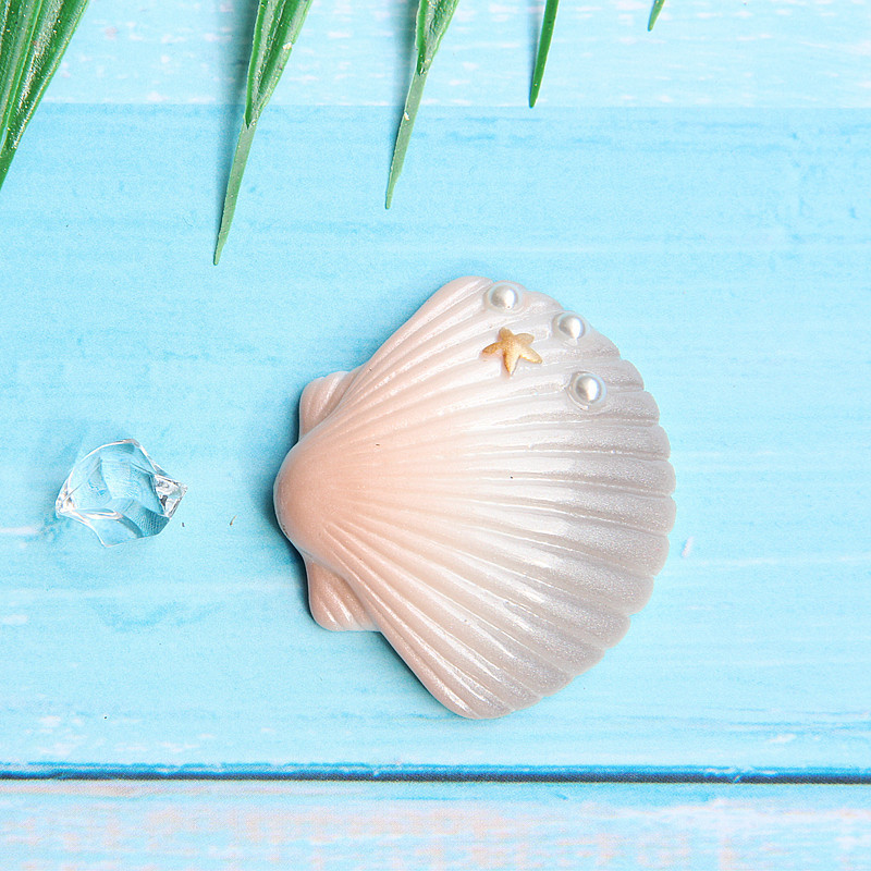 Large Simulation Shell Starfish Resin Accessories DIY Refridgerator Magnets Phone Case Ornament Accessories
