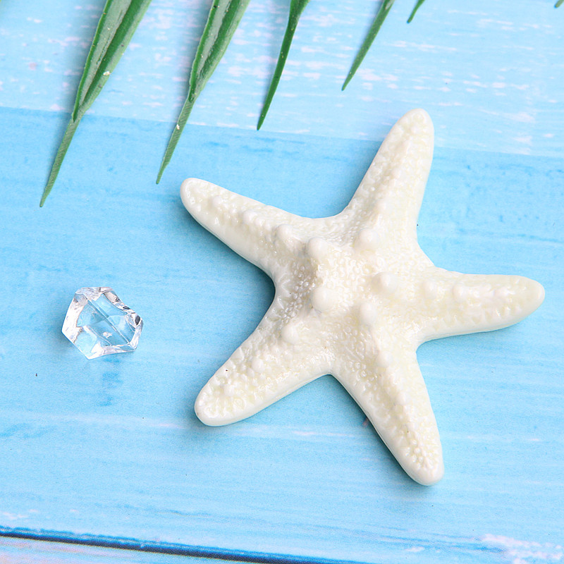 Large Simulation Shell Starfish Resin Accessories DIY Refridgerator Magnets Phone Case Ornament Accessories