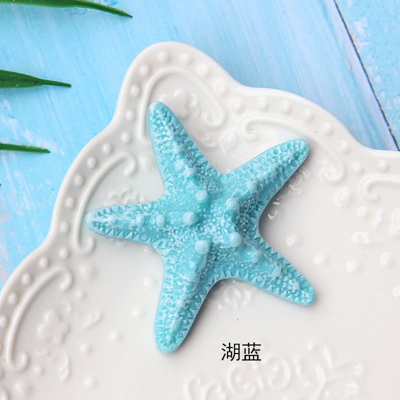Large Simulation Shell Starfish Resin Accessories DIY Refridgerator Magnets Phone Case Ornament Accessories