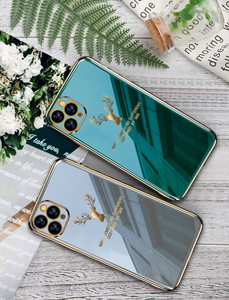 Lens Protective Case XR Electroplated Shell Max Silicone Soft Case for Apple Iphone11pro Mobile Phone Shell 11