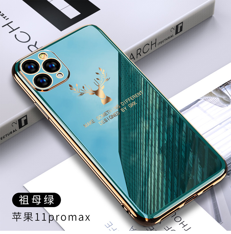 Lens Protective Case XR Electroplated Shell Max Silicone Soft Case for Apple Iphone11pro Mobile Phone Shell 11