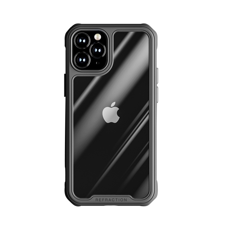 Iphone12 Mobile Phone Shell AllInclusive Soft Edge TPU Apple 11promax Boxer DropResistant X Transparent Protective Case