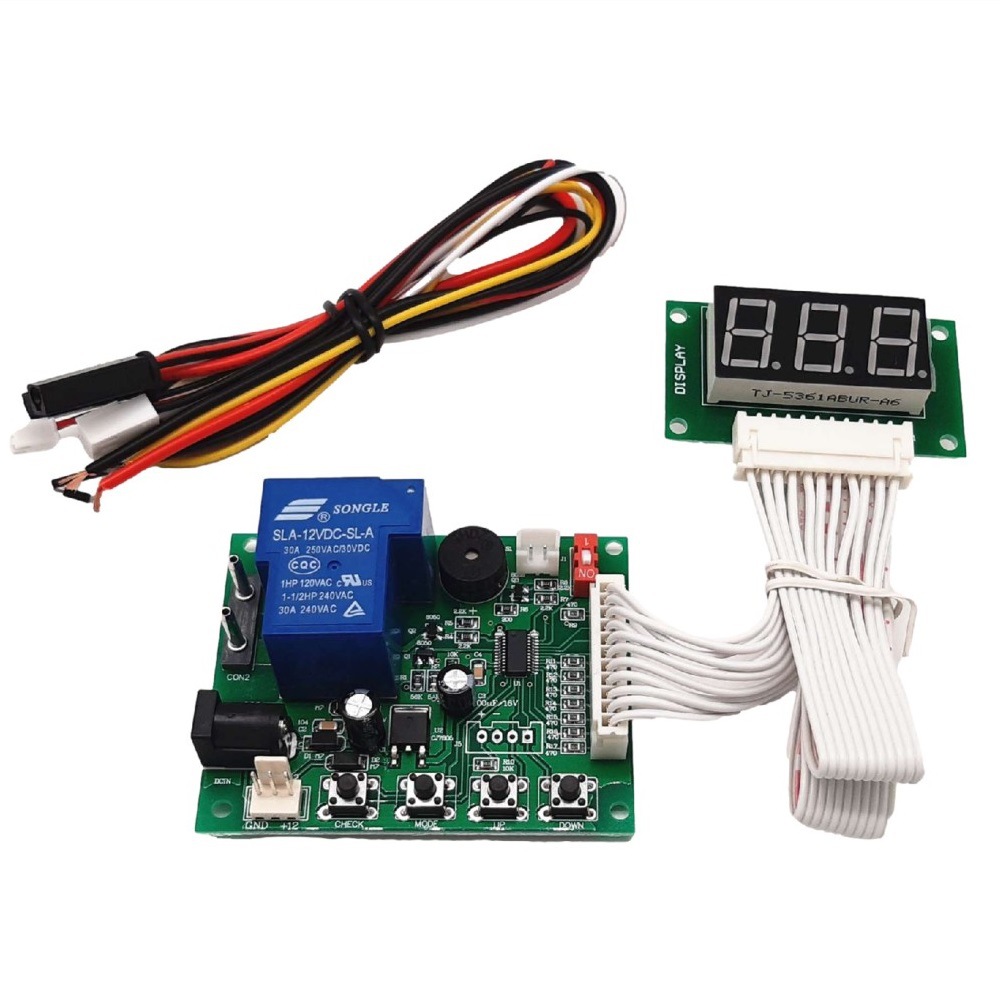 JY-172 3-Digit Time Control Panel Countdown Time Controller Coin Electronic Timer