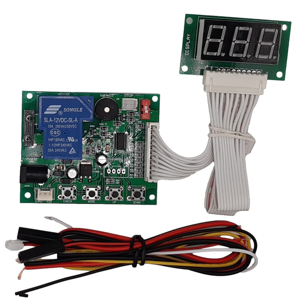 JY-172 3-Digit Time Control Panel Countdown Time Controller Coin Electronic Timer