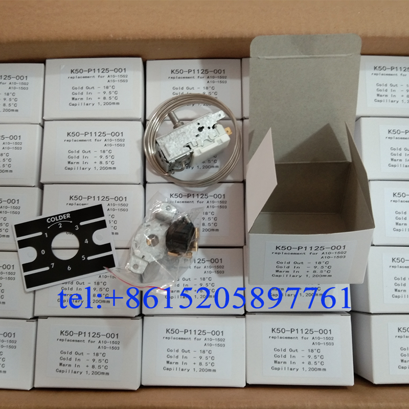 Refrigerator freezer accessories K50-P1125-001 thermostat mechanical temperature controller general accessories Refrigerator freezer accessories K50-P1125-001 thermostat mechanical temperature controller general accessories