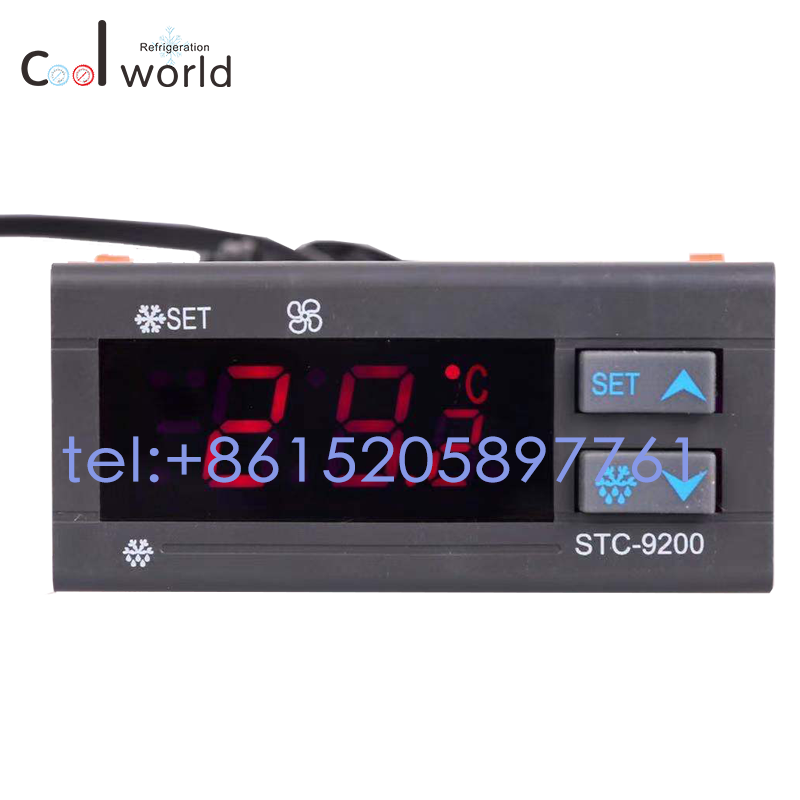 STC-9200 Freezer Cold Storage Temperature Controller Temperature Control Controller Refrigeration Defrosting Fan Control