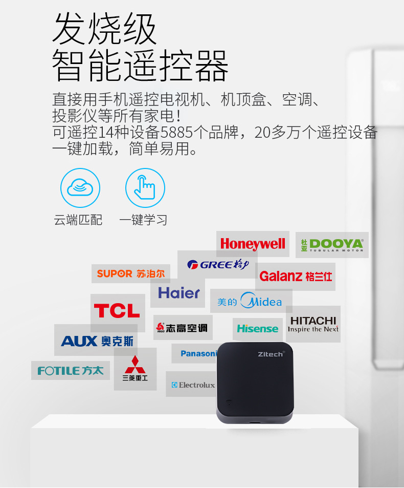 Graffiti WiFi Infrared Remote Control Intelligent Infrared IR Infrared Voice Universal Remote Control S06 Hot Sale