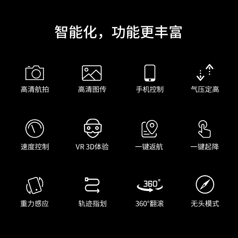 Long Endurance Folding Mini UAV Gesture Remote Control Gravity Induction Quadcopter HD Aerial Flight