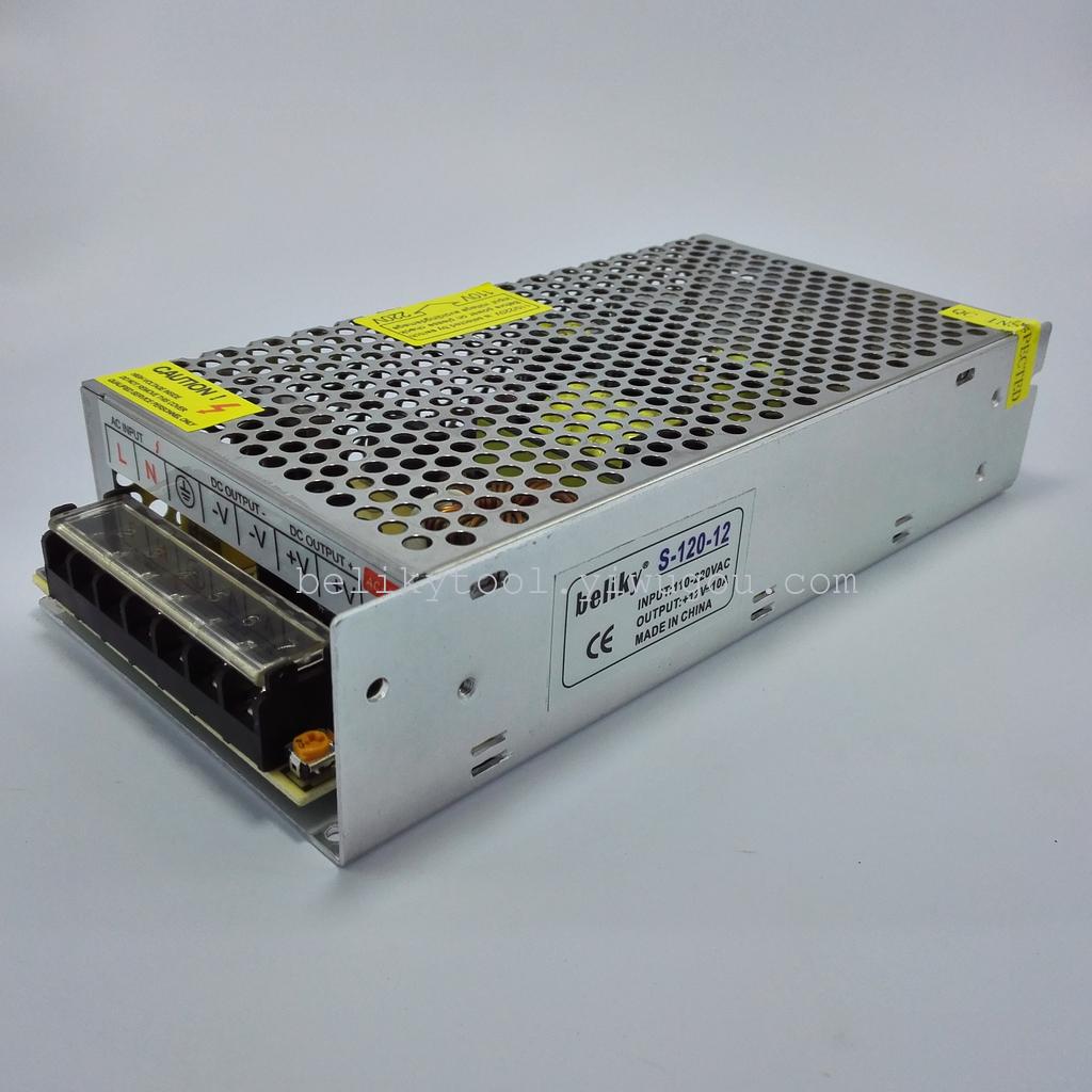 12V10A120W aluminum shell switch power supply lamp with monitor camera equipment power supply