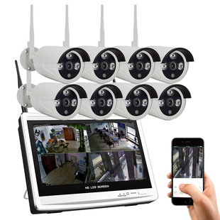 Weishijia 5 Million Poe Surveillance Camera Home Equipment Network Audio HD Night Vision Full Color Set