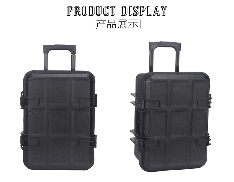 MoistureProof Instrument Box Safety Equipment Case Pull Rod Plastic Case Protection Toolbox Shockproof SLR Camera Box MoistureProof Instrument Box Safety Equipment Case Pull Rod Plastic Case Protection Toolbox Shockproof SLR Camera Box