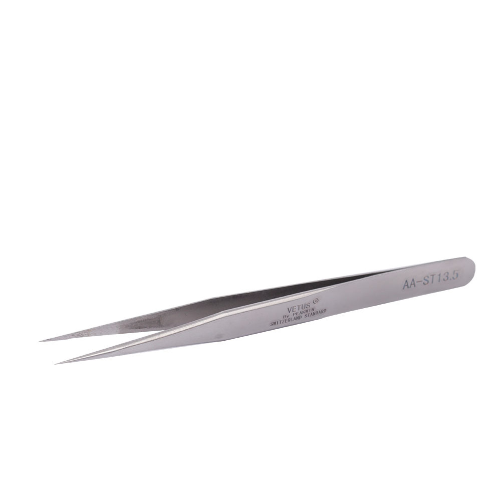 AA Clip Tweezers Double a Clip Stainless Steel Tweezers Pointed Camera Low Heat Transfer Clip Gold Jewelry Equipment AA Clip Tweezers Double a Clip Stainless Steel Tweezers Pointed Camera Low Heat Transfer Clip Gold Jewelry Equipment