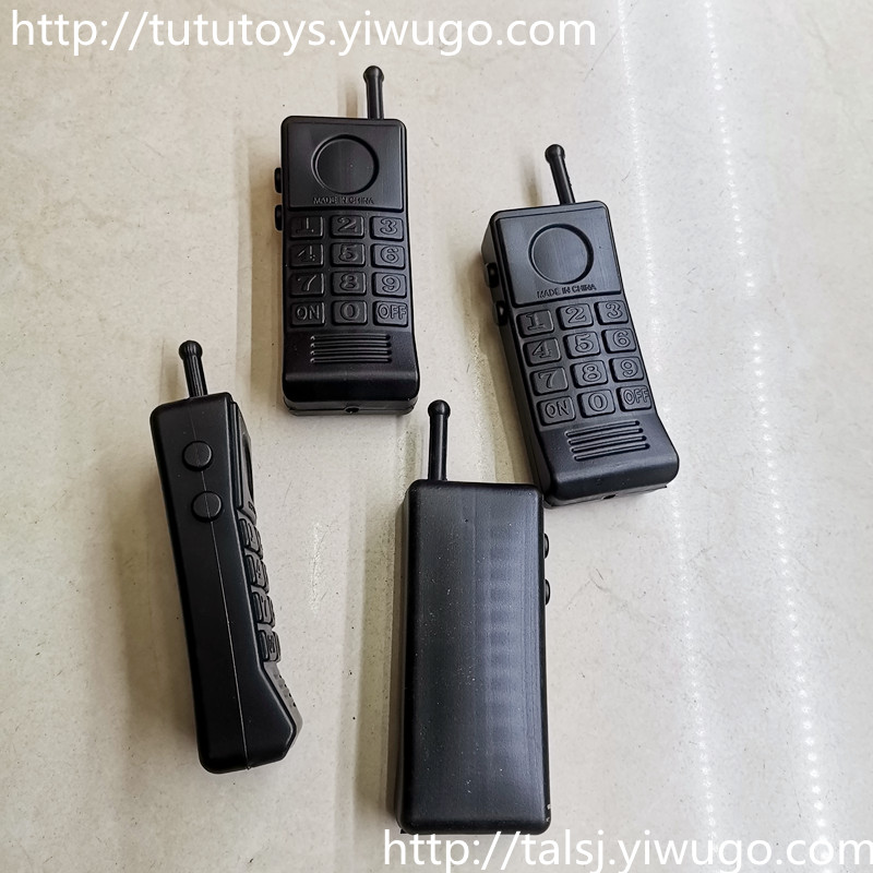 Children&#039;s Toy Mobile Phone Plastic Toy Interphone Call Handheld Transceiver Patrol Role Play Accessories
