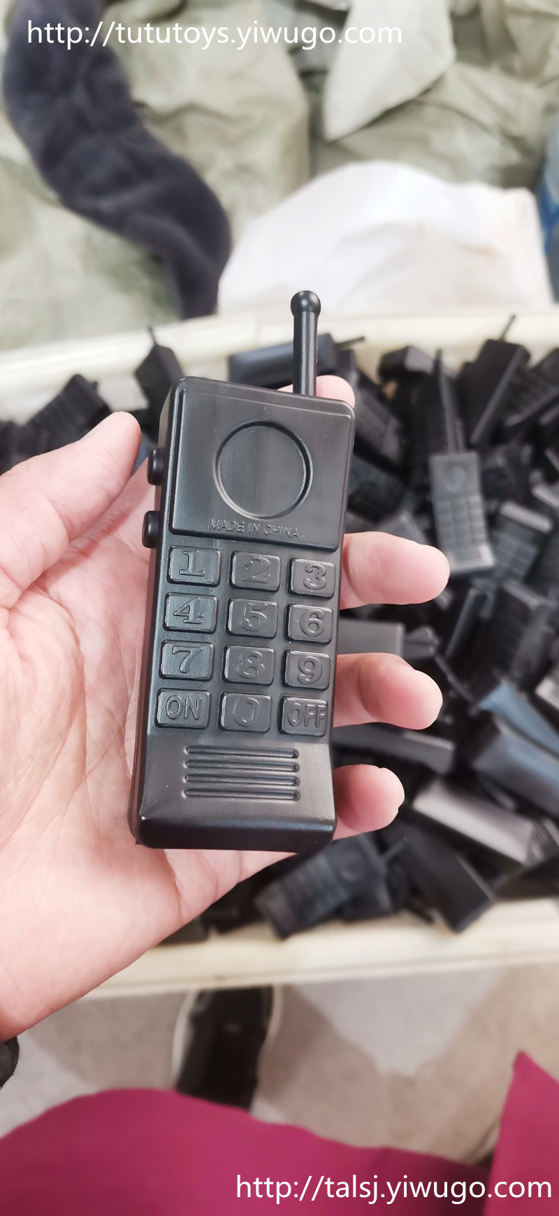 Children's Toy Mobile Phone Plastic Toy Interphone Call Handheld Transceiver Patrol Role Play Accessories