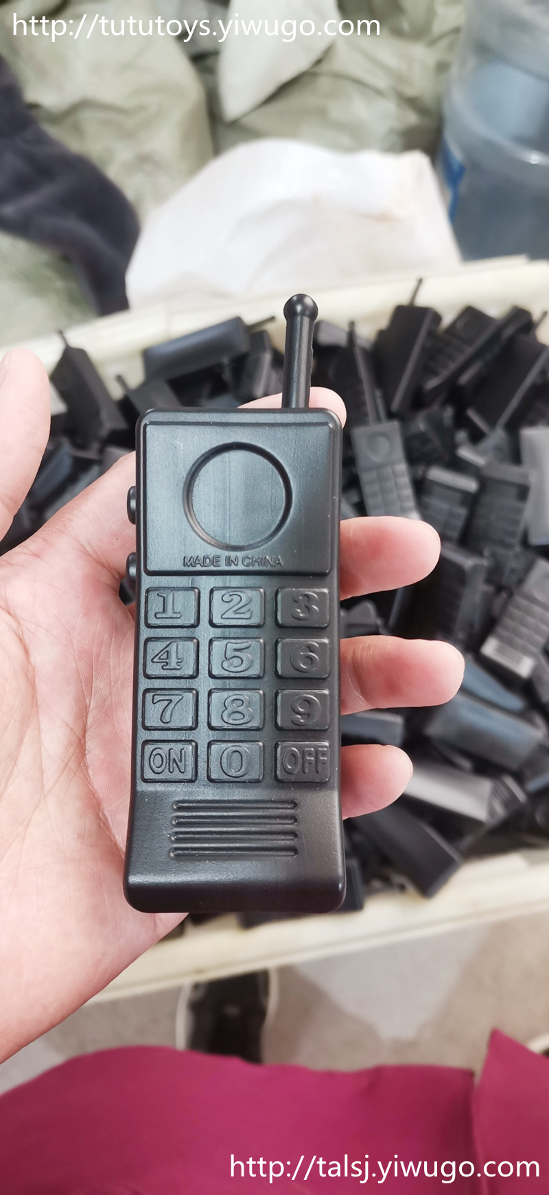 Children's Toy Mobile Phone Plastic Toy Interphone Call Handheld Transceiver Patrol Role Play Accessories