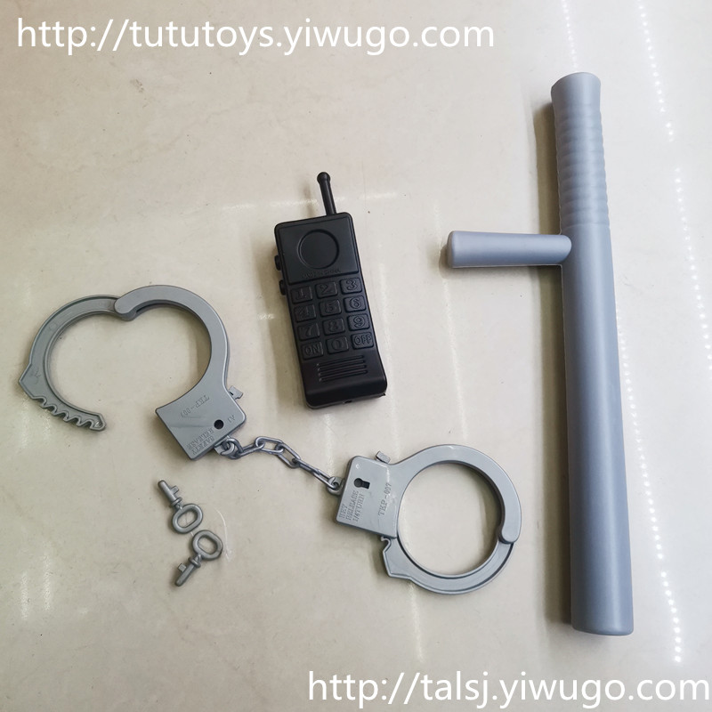 Children's Toy Mobile Phone Plastic Toy Interphone Call Handheld Transceiver Patrol Role Play Accessories