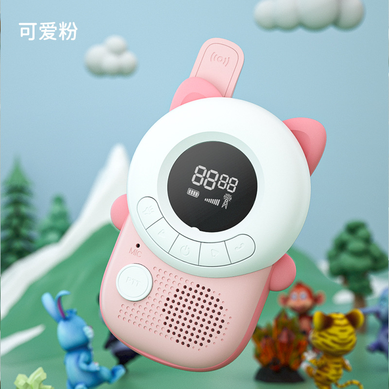 New Amazon Cross-Border Children&#039;s Toy Interphone Interactive Toy Boys and Girls Mini Wireless Phone