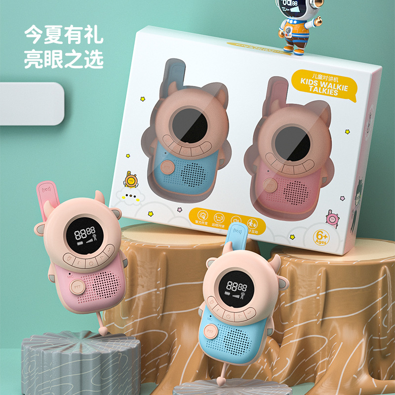 New Amazon Cross-Border Children&#039;s Toy Interphone Interactive Toy Boys and Girls Mini Wireless Phone