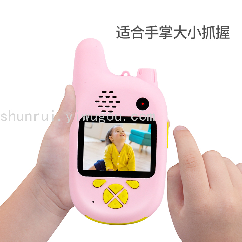 X3 Children&#039;s Camera Interphone Cartoon Children&#039;s Digital Camera Dialogue Cartoon Mini Camera
