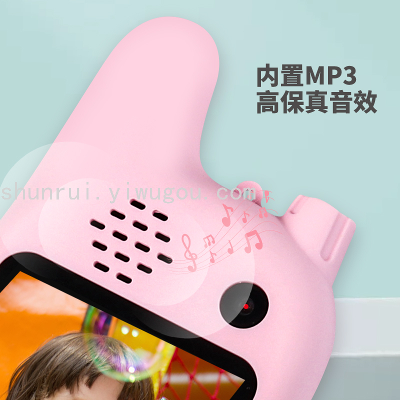 X3 Children&#039;s Camera Interphone Cartoon Children&#039;s Digital Camera Dialogue Cartoon Mini Camera