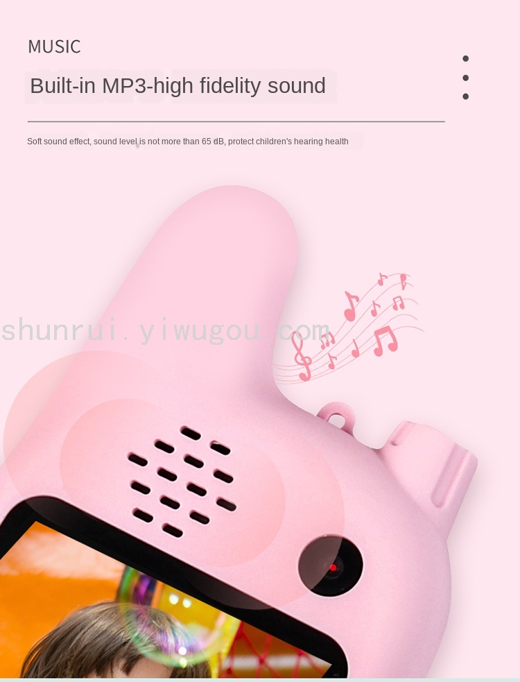 X3 Children's Camera Interphone Cartoon Children's Digital Camera Dialogue Cartoon Mini Camera