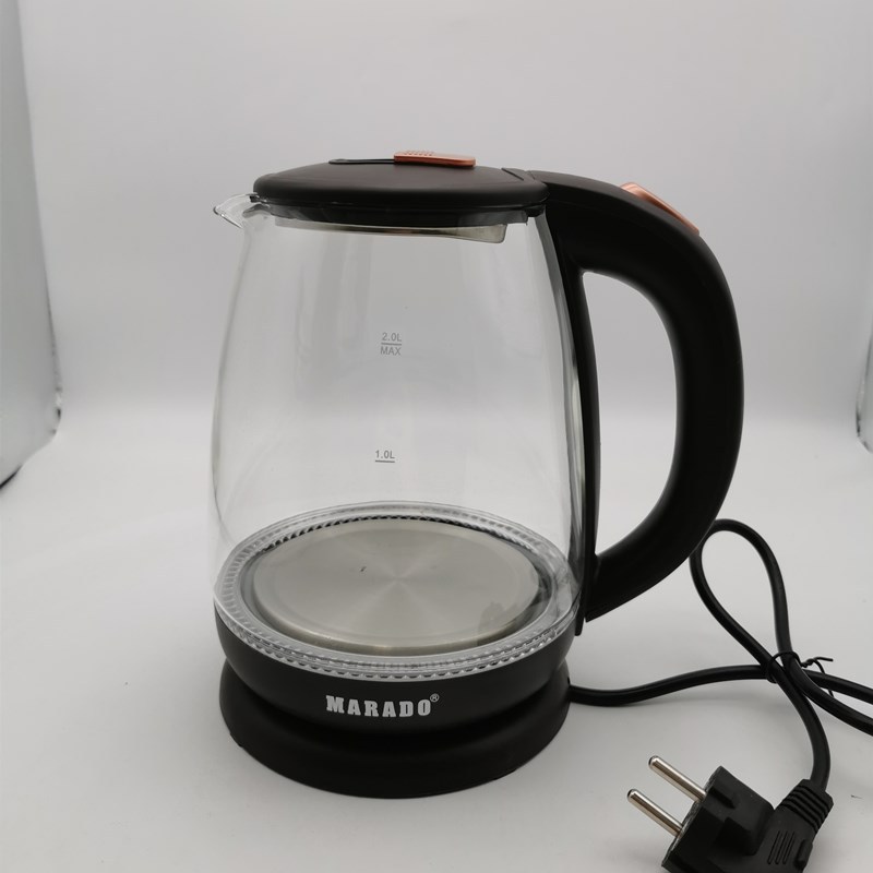 Marado Glass Electric Kettle Kettle Large Capacity Automatic Power off Fast Kettle Transparent Electric Kettle Marado Glass Electric Kettle Kettle Large Capacity Automatic Power off Fast Kettle Transparent Electric Kettle