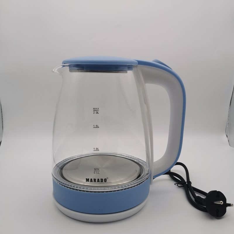 Marado Glass Boiling Water Hot Water Electric Kettle Fast Teapot Household Automatic Power-off Transparent Marado Glass Boiling Water Hot Water Electric Kettle Fast Teapot Household Automatic Power-off Transparent