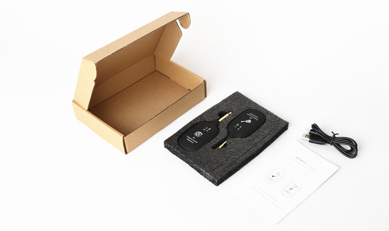 Wireless Transmission System Electric Guitar Wireless Vibration Pickup Wireless Transceiver Guitar Wireless Receiver