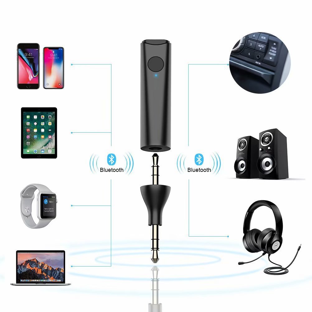 5.0 Bluetooth Receiver Bluetooth Adapter Car Bluetooth Wireless Receiver Hands-Free Car Phone Bt4849 5.0 Bluetooth Receiver Bluetooth Adapter Car Bluetooth Wireless Receiver Hands-Free Car Phone Bt4849