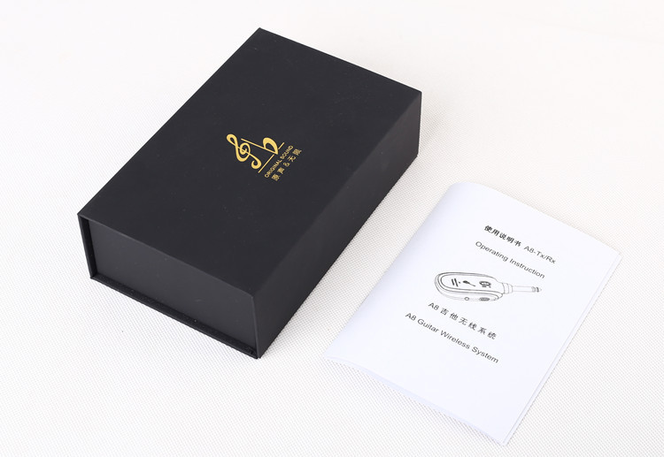 Wireless Transmission System Electric Guitar Wireless Vibration Pickup Wireless Transceiver A8 Guitar Wireless Receiver