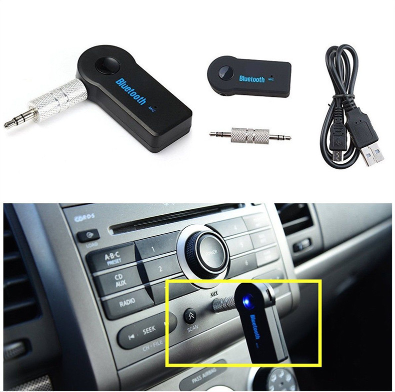 3.5mm Car Wireless Audio Bluetooth Receiver Aux Interface Bluetooth Adapter Music Stereo 3.5mm Car Wireless Audio Bluetooth Receiver Aux Interface Bluetooth Adapter Music Stereo