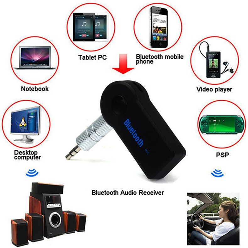 3.5mm Car Wireless Audio Bluetooth Receiver Aux Interface Bluetooth Adapter Music Stereo 3.5mm Car Wireless Audio Bluetooth Receiver Aux Interface Bluetooth Adapter Music Stereo