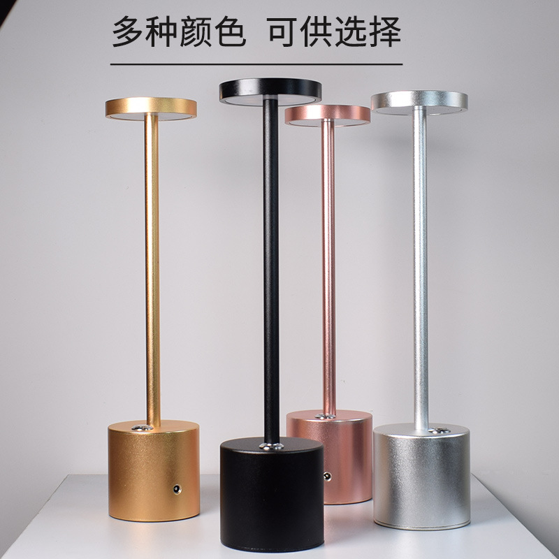 Amazon Hot Table Lamp Decoration Dining-Room Lamp Living Room Bar Desk Lamp Led Charging Customized Bar Table Lamp