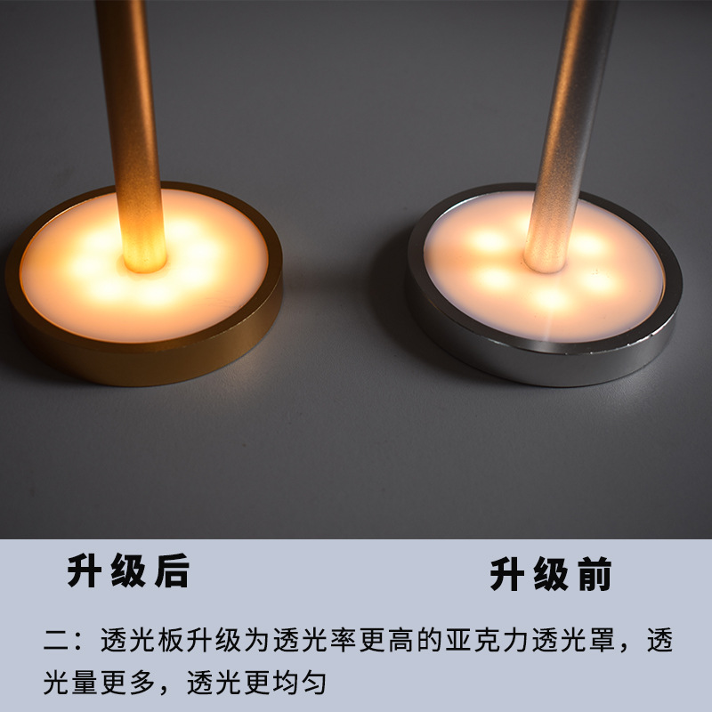 Amazon Hot Table Lamp Decoration Dining-Room Lamp Living Room Bar Desk Lamp Led Charging Customized Bar Table Lamp