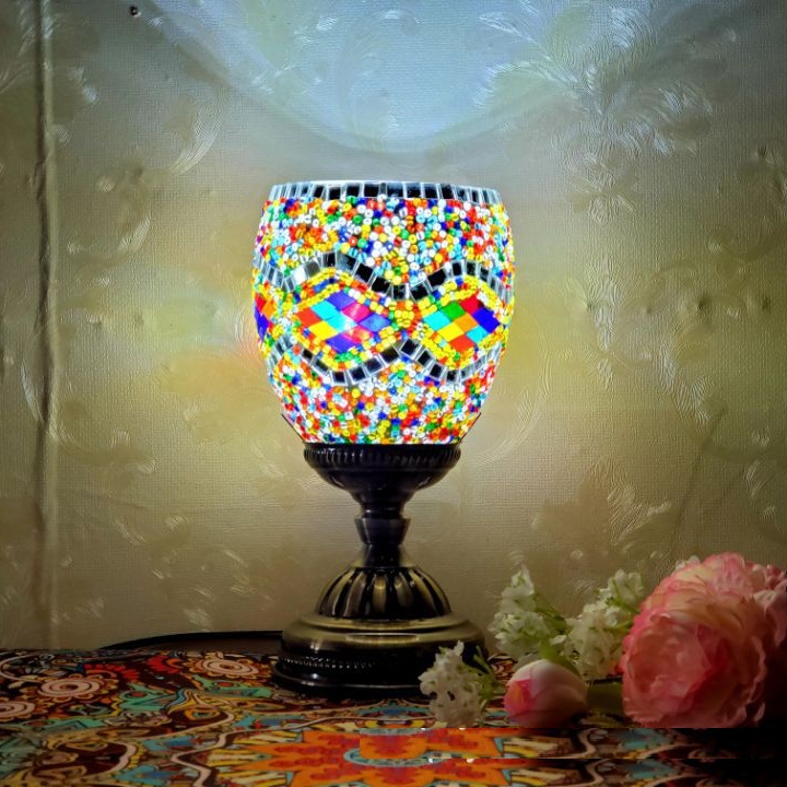Moroccan Table Lamp Maan Coffee Retro Exotic Bedside Restaurant Hotel Homestay Bar Turkey Decorative Table Lamp