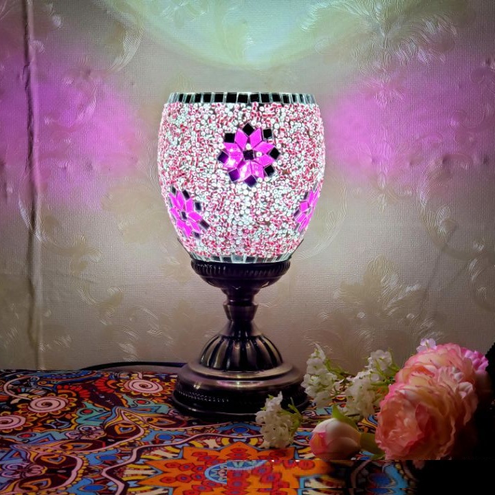 Moroccan Table Lamp Maan Coffee Retro Exotic Bedside Restaurant Hotel Homestay Bar Turkey Decorative Table Lamp