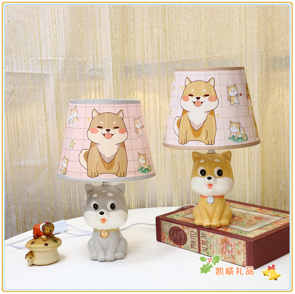 Home Retro Bedside Lamp Cartoon Puppy Table Lamp Bedroom Bedside Decoration Table Lamp Children's Room Table Lamp Home Retro Bedside Lamp Cartoon Puppy Table Lamp Bedroom Bedside Decoration Table Lamp Children's Room Table Lamp