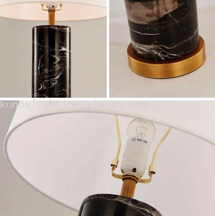KD9066 Marble Table Lamp Marble Lamp LED Lamp LED Table Lamp Interior Luminaires Creative Table Lamp