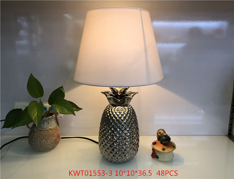Table Lamp Pineapple Craft Table Lamp Fashion Home Ceramic Table Lamp Bedside Table Lamp Craft Table Lamp