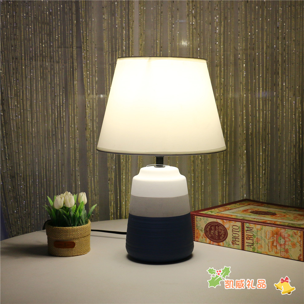 Modern Home Decorative Table Lamp Study Lamp Bedroom Bedside Lamp European Simple Ceramic Table Lamp