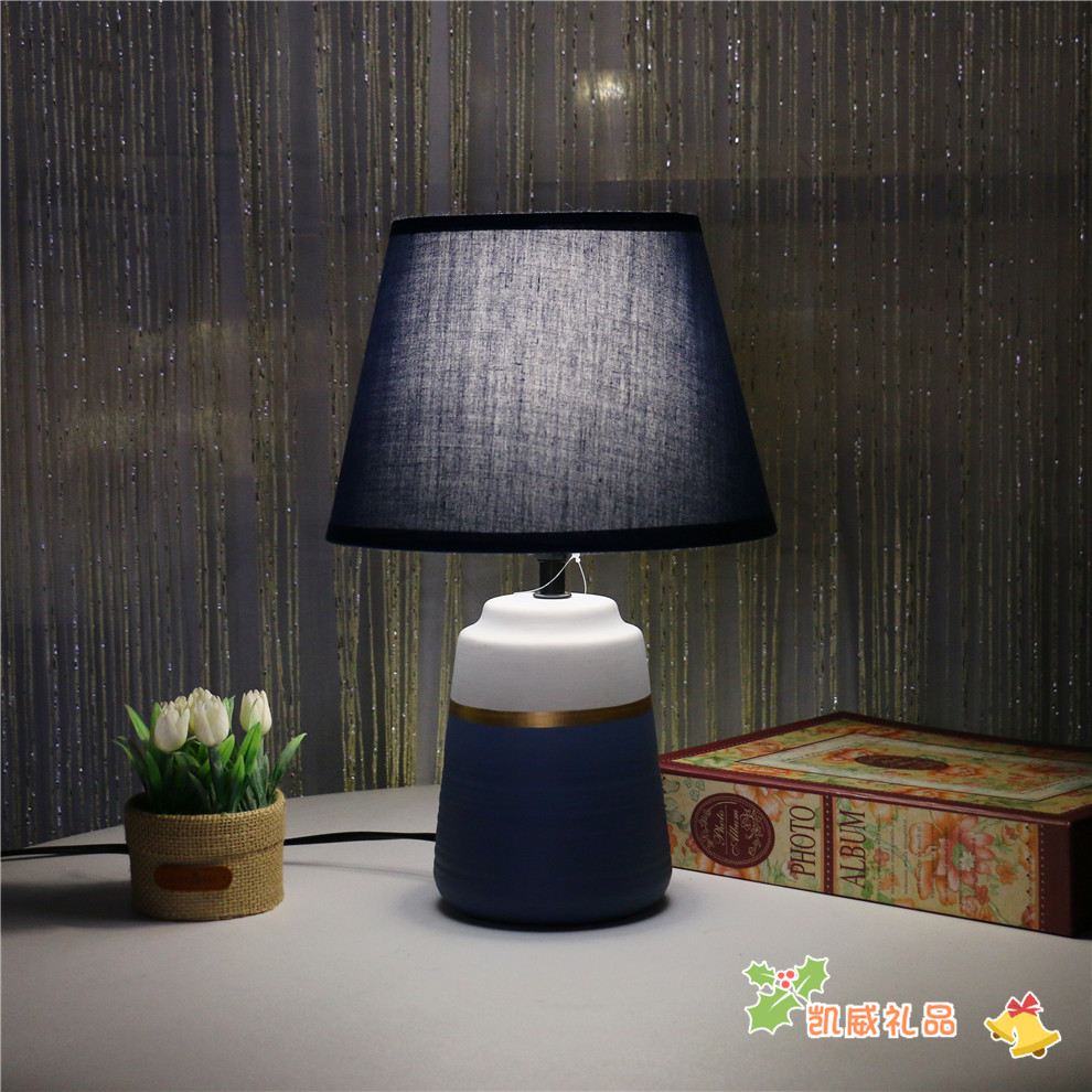 Modern Home Decorative Table Lamp Study Lamp Bedroom Bedside Lamp European Simple Ceramic Table Lamp