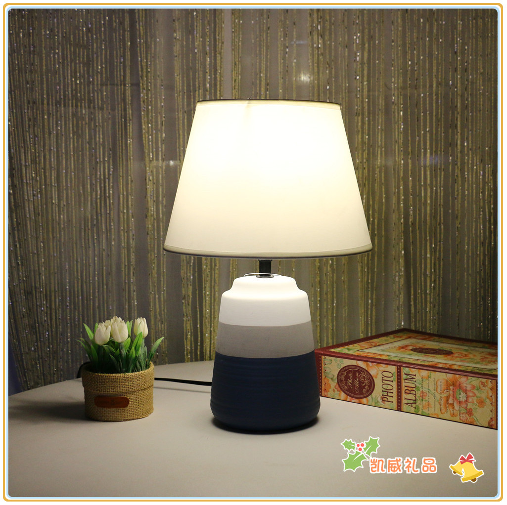 Modern Home Decorative Table Lamp Study Lamp Bedroom Bedside Lamp European Simple Ceramic Table Lamp