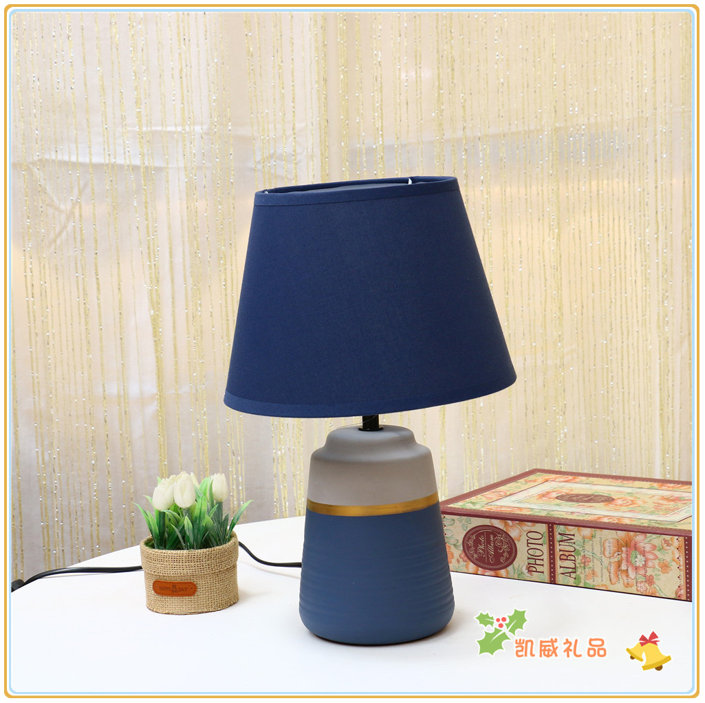 Modern Home Decorative Table Lamp Study Lamp Bedroom Bedside Lamp European Simple Ceramic Table Lamp