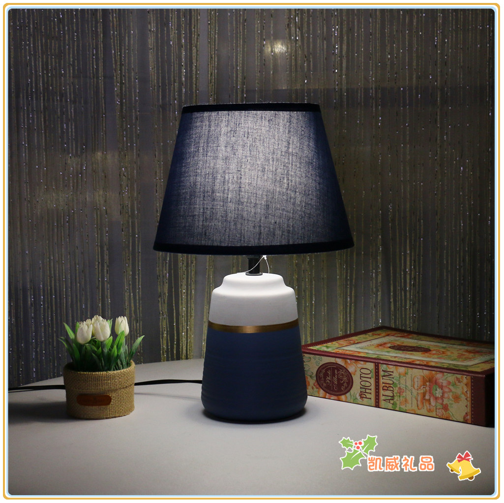 Modern Home Decorative Table Lamp Study Lamp Bedroom Bedside Lamp European Simple Ceramic Table Lamp