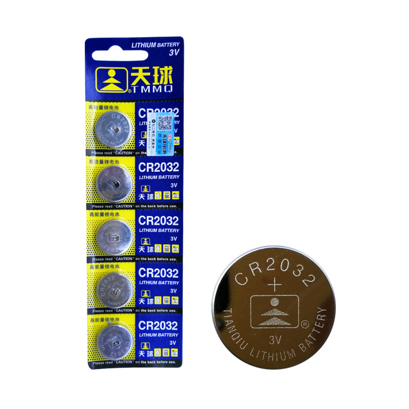 Tmmq CR2032 Remote Control Battery Weight Scale Candle Light 3V Electronic Scale Motherboard Lithium Battery Button Cell