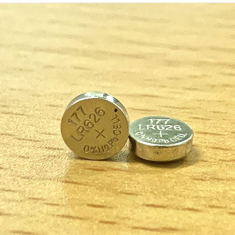 Lr626 AG4 Button Cell Luminous Ring Luminous Ear Pick Battery Watch Electronic Battery Factory Direct Sales
