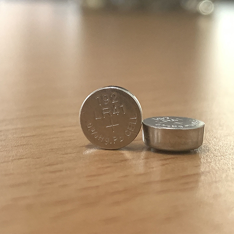 Lr41 AG3 Button Cell Luminous Ring Luminous Ear Pick Battery Watch Electronic Battery Factory Direct Sales